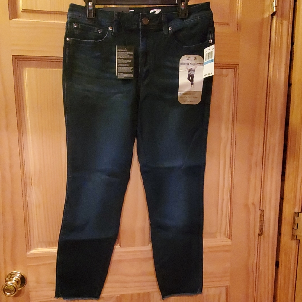 Seven7 High Rise Ankle skinny Jean